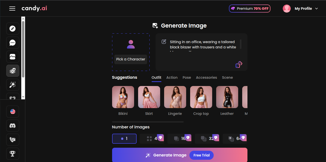 candy AI Character