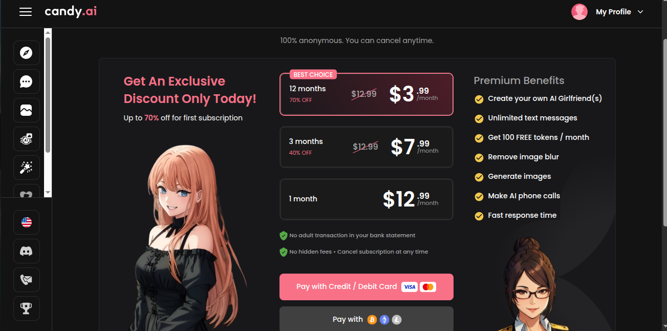 candy ai pricing 