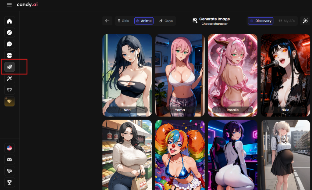 Candy AI NSFW Image generator