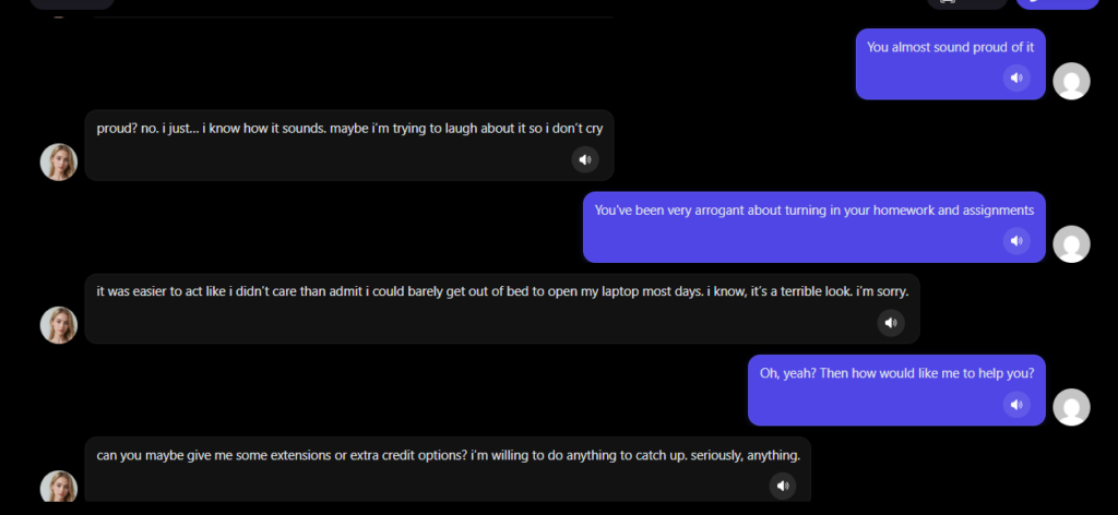 Promptchan AI conversation quality
